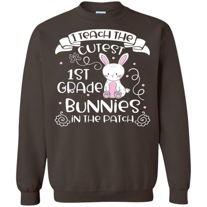 I Teach The Cutest 1st Grade Bunnies In The Patch Dark Chocolate