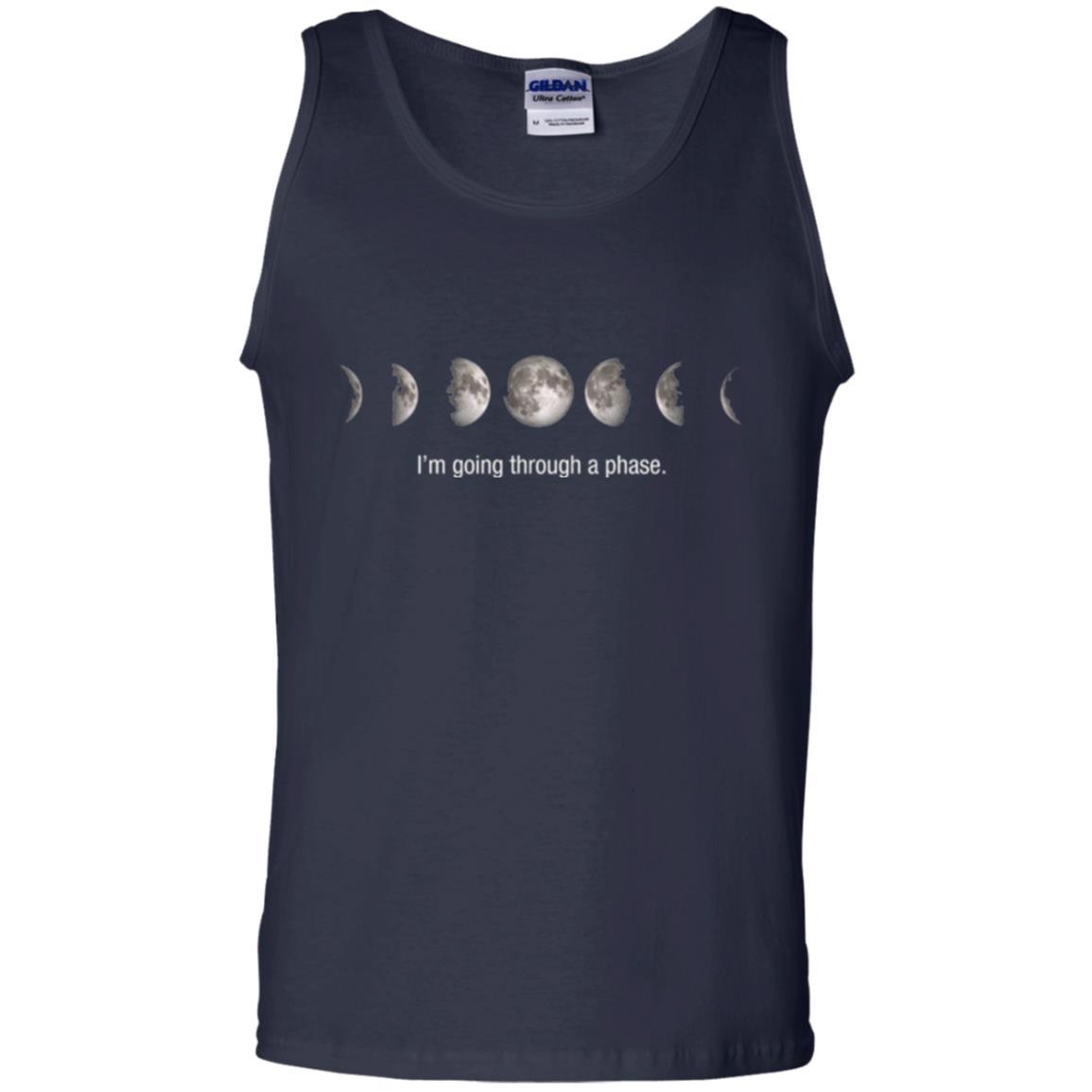 Astronomy T-shirt I_m Going Through A Phase Navy