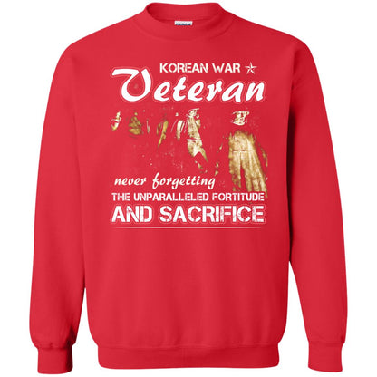 Korean War Veteran Never Forgetting The Unparalleled Fortitude And Sacrifice Red