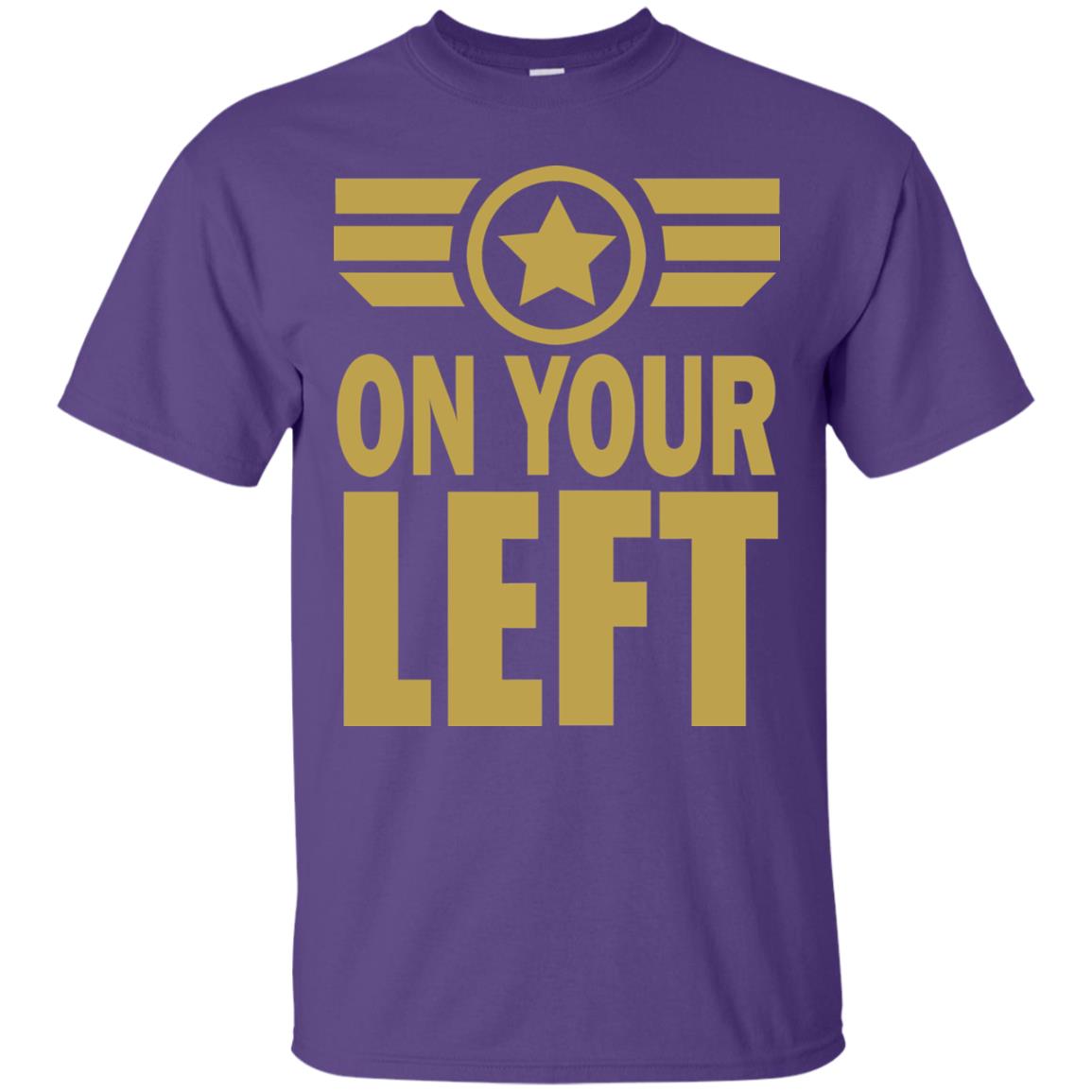On Your Left Shirt Purple