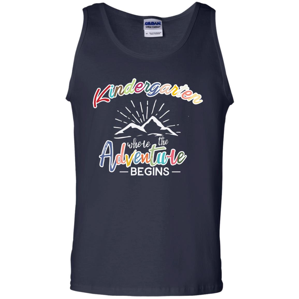 Kindergarten Where The Adventure Begins Shirt Navy