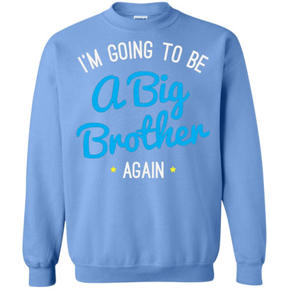 Big Brother Again T-shirt Happy New Baby Carolina Blue