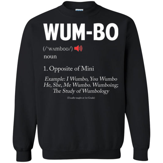 Wumbo T-shirt Opposite Of Mimi Black