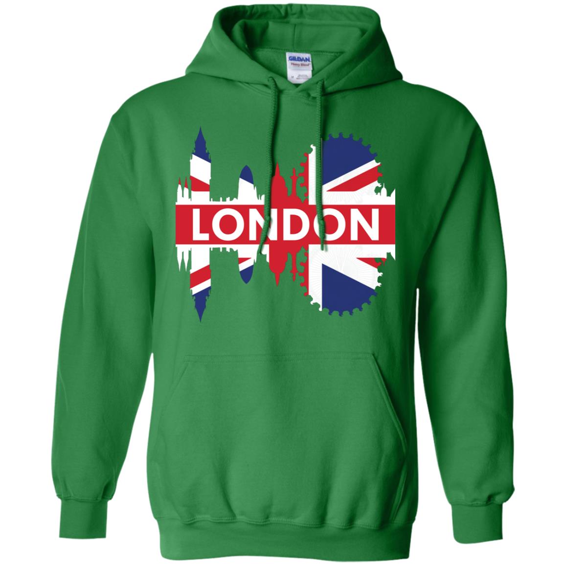 Flag Of United Kingdom London Gift Shirt For Britain Irish Green