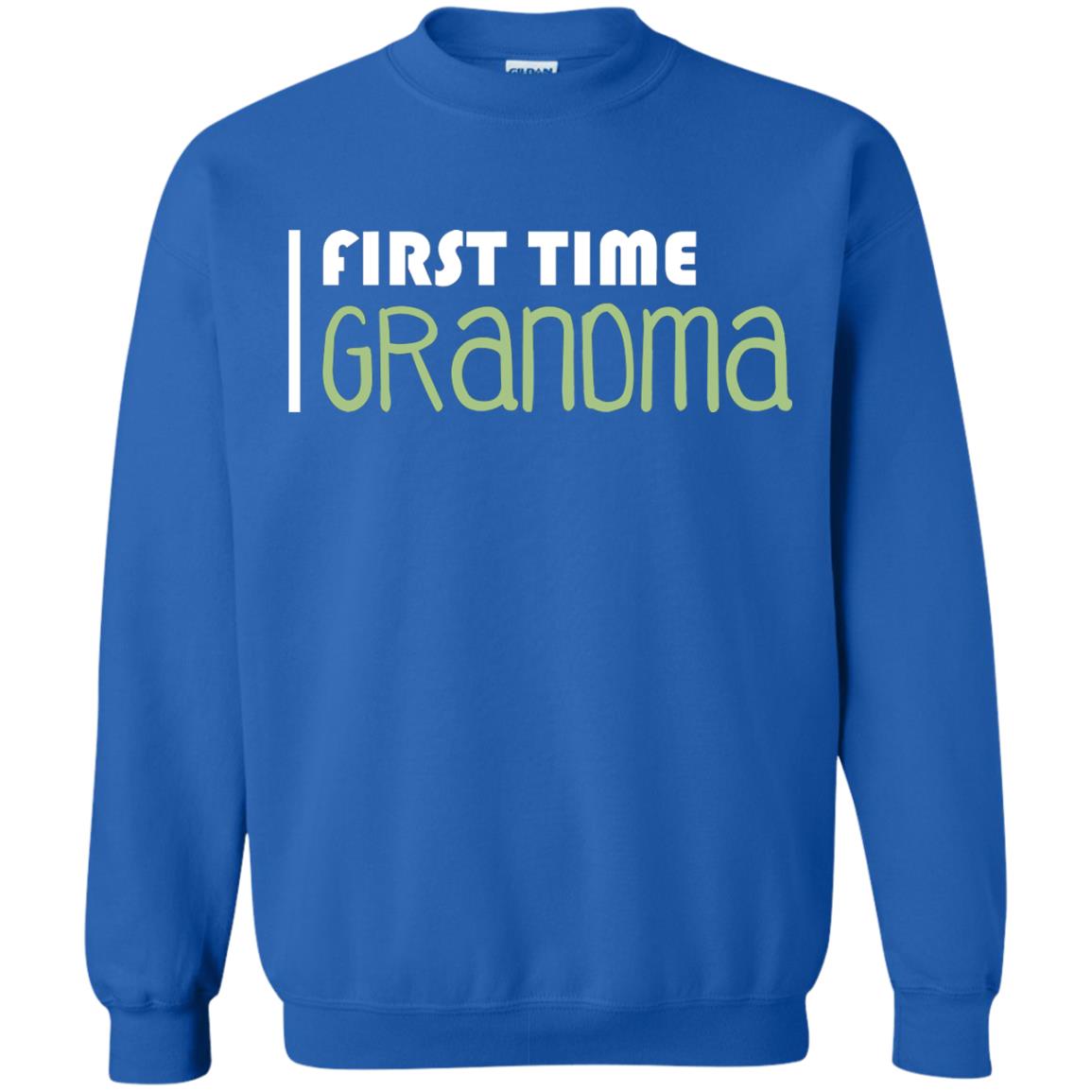 First Time Grandma Shirt Royal
