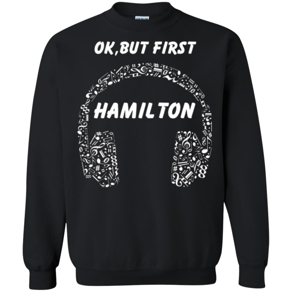 An American Musical Ok, But First Hamilton Ear Phones Black