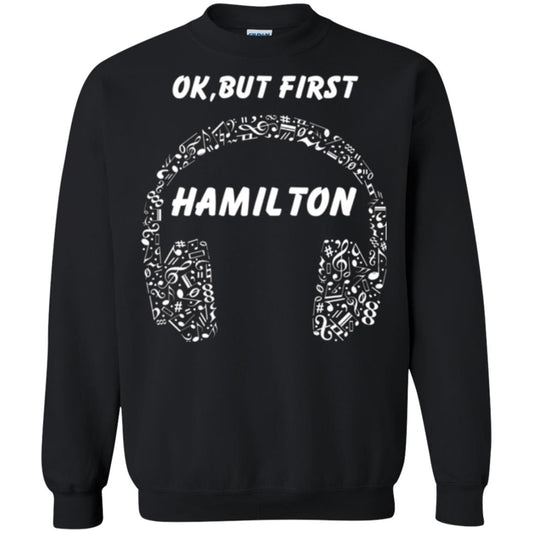 An American Musical Ok, But First Hamilton Ear Phones Black