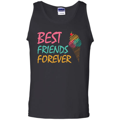 Best Friends Forever Ice Cream Lover T-shirt Black