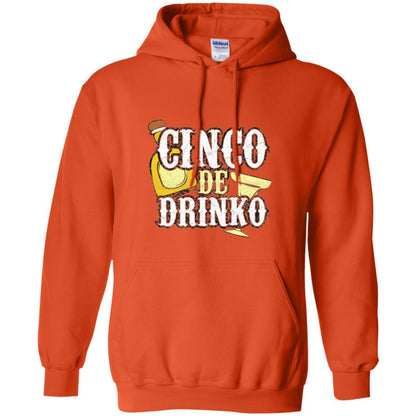 Funny Cinco De Mayo Drinko Celebration T-shirt Orange