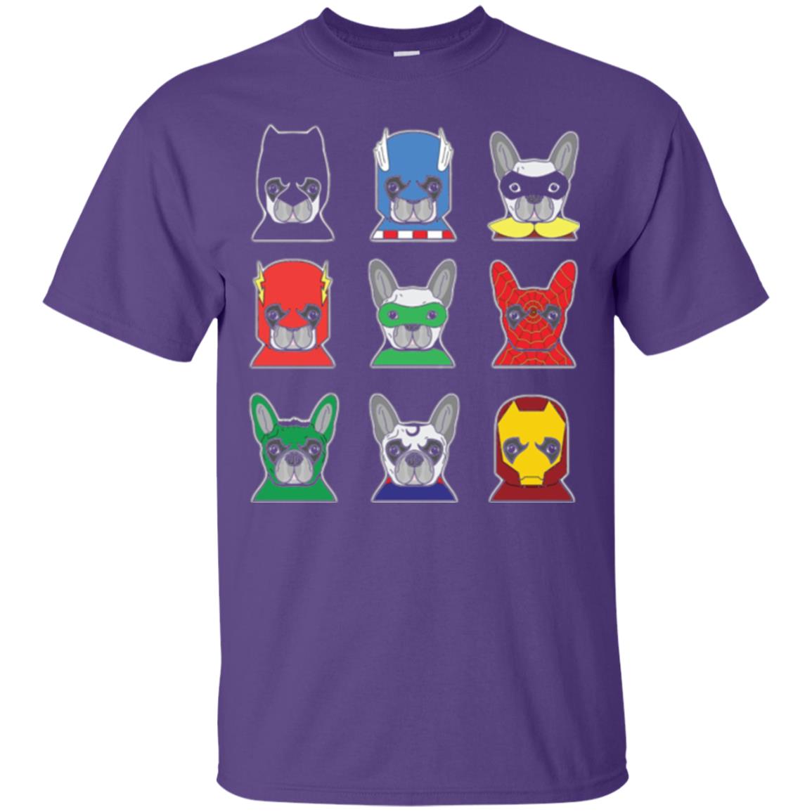 Dog Lover T Shirt Bulldog Bulldogs Heroes Purple