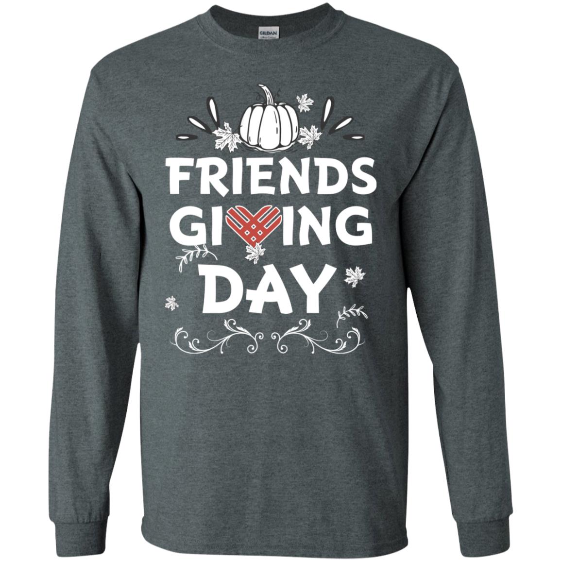 Friend Giving Day Shirt Dark Heather