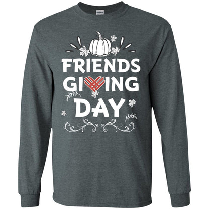 Friend Giving Day Shirt Dark Heather