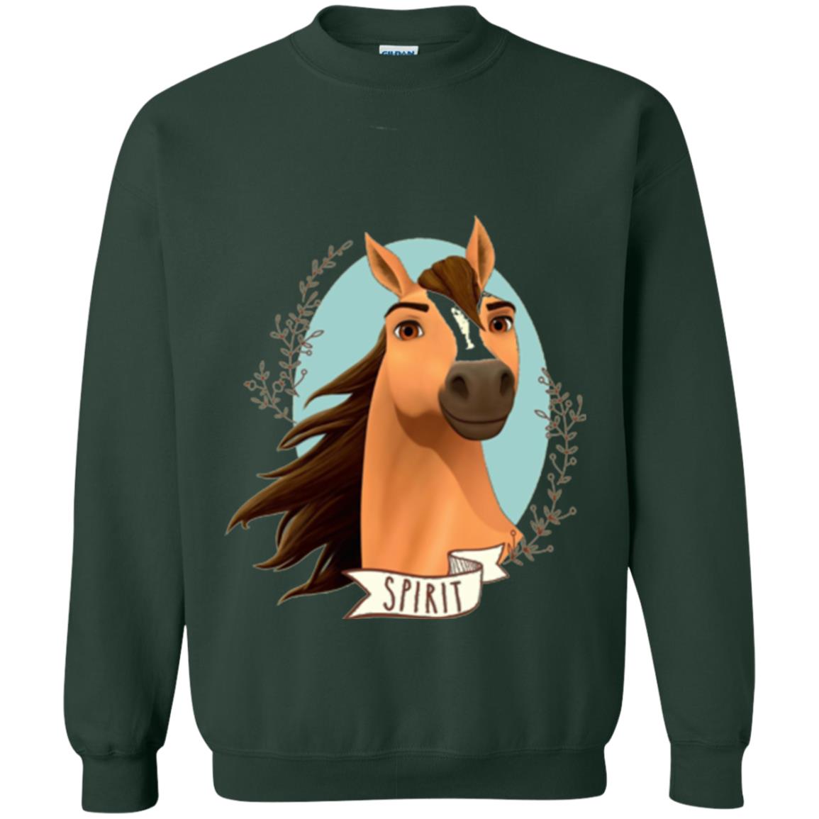 Horse Lover T-shirt Spirit Forest Green