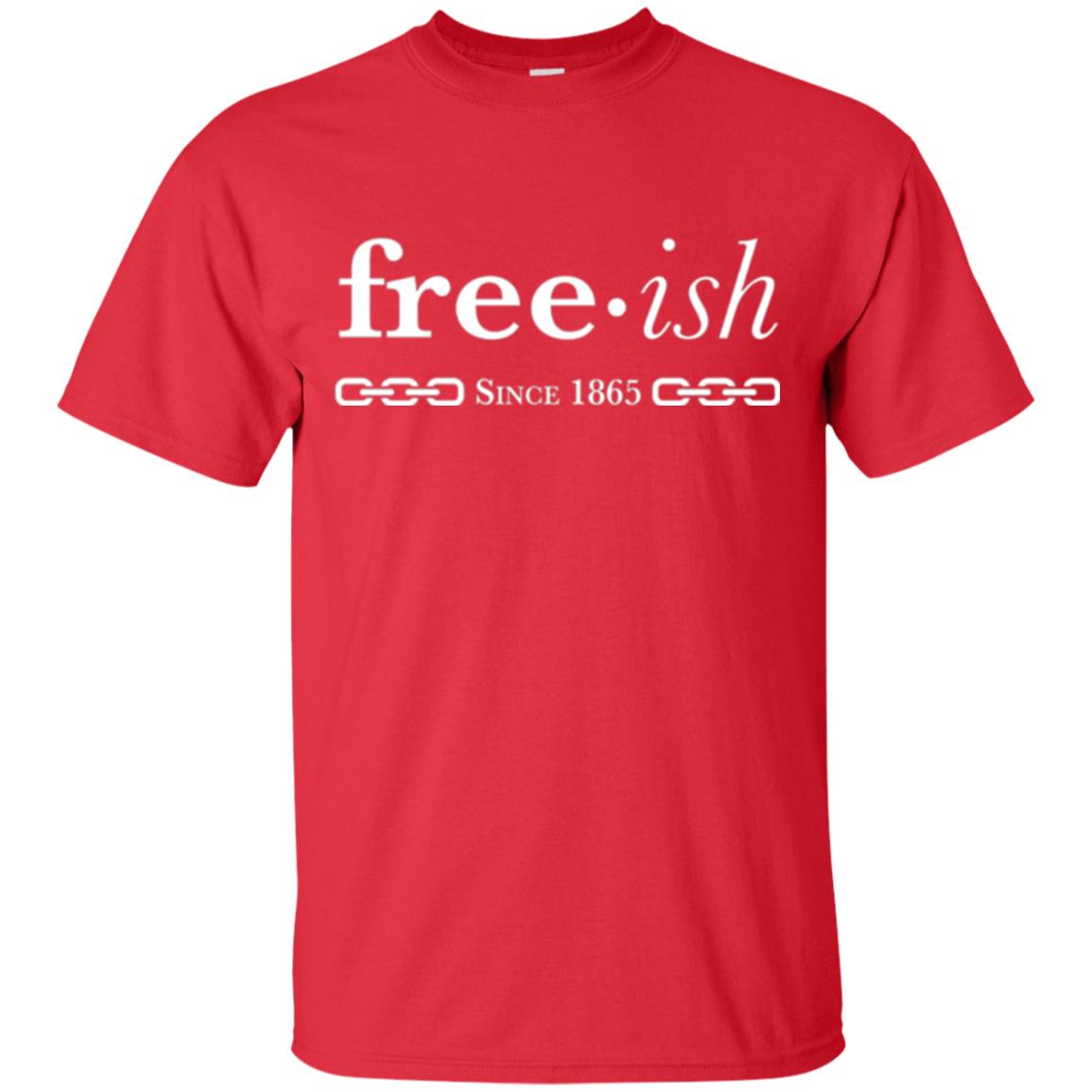 Free-ish Since 1865 Black Pride T-shirt Red