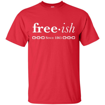 Free-ish Since 1865 Black Pride T-shirt Red