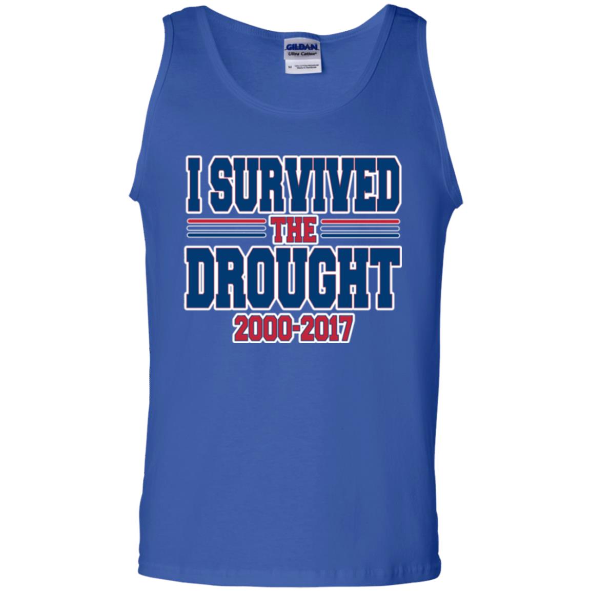 Buffalo Playoff T-shirt I Survived The Drought Royal
