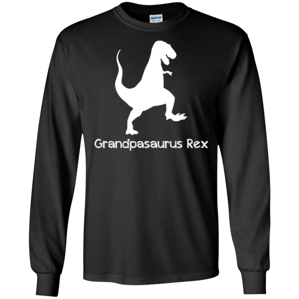 Family T-shirt Granpasaurus Rex Black