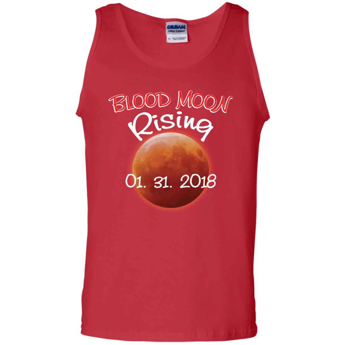 Blood Moon T-shirt Rising 01.31.2018 Red