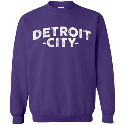 Detroit Michigan T-shirt Purple