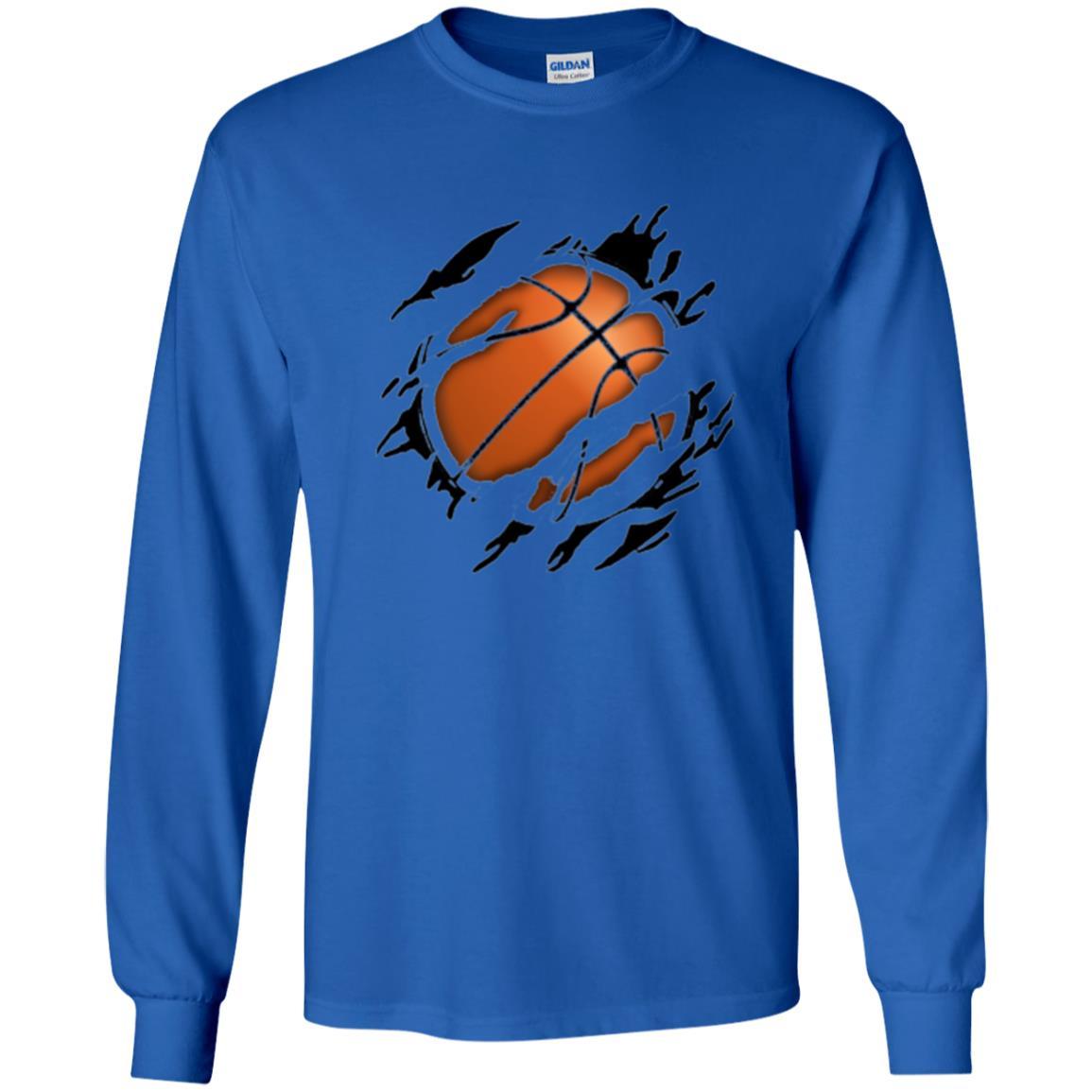 Basketball Lover T-shirt Basketball In Me Royal