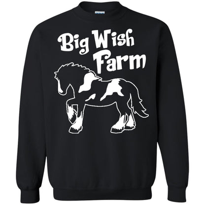 Big Wish Farm Horse Shirt Black