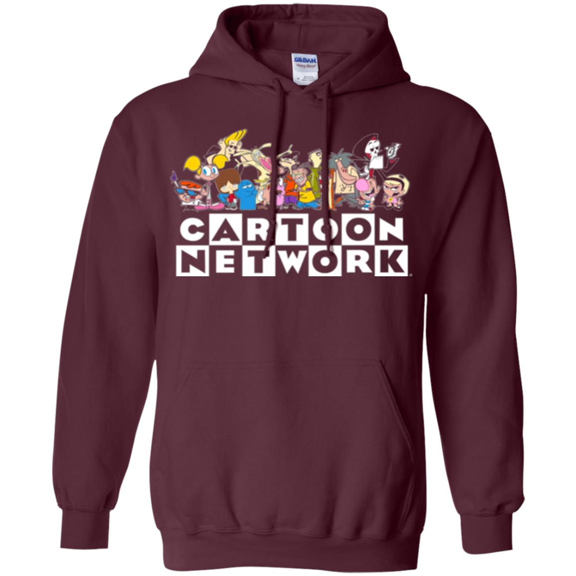 Cartoon T-shirt Classic Character Feature Maroon
