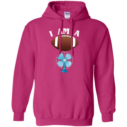 Football Lover T-shirt I Am A Football Fan Heliconia