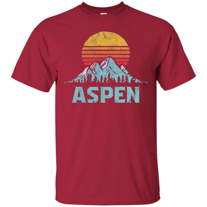 Aspen Mountain T-shirt Cardinal