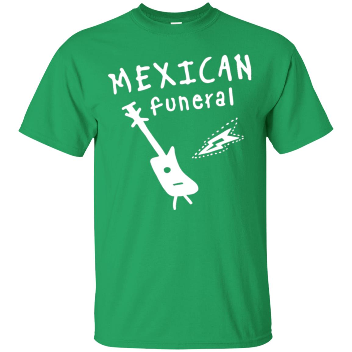 Musican T-shirt Mexican Funeral Dirk Gently Band Irish Green