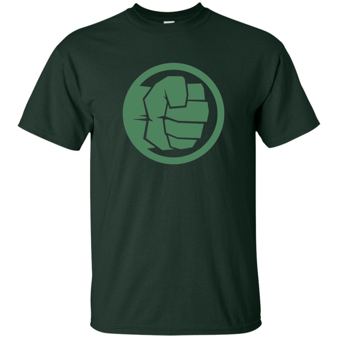 Movie T-Shirt Hulk Strong Forest Green