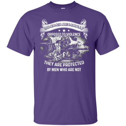 Some Men Are Morally Opposed To Violence They Are Protected By Men Who Are Not Purple