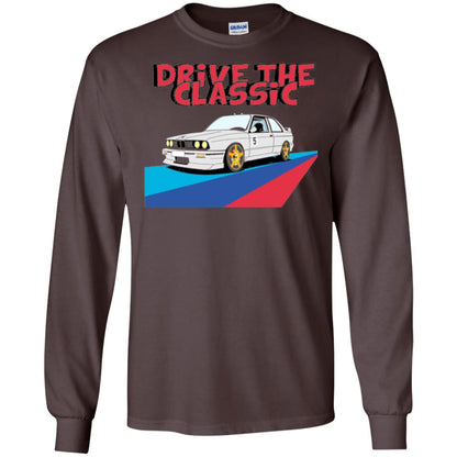 Classic Drive Vintage Collectors Bmw Lovers T-shirt Dark Chocolate