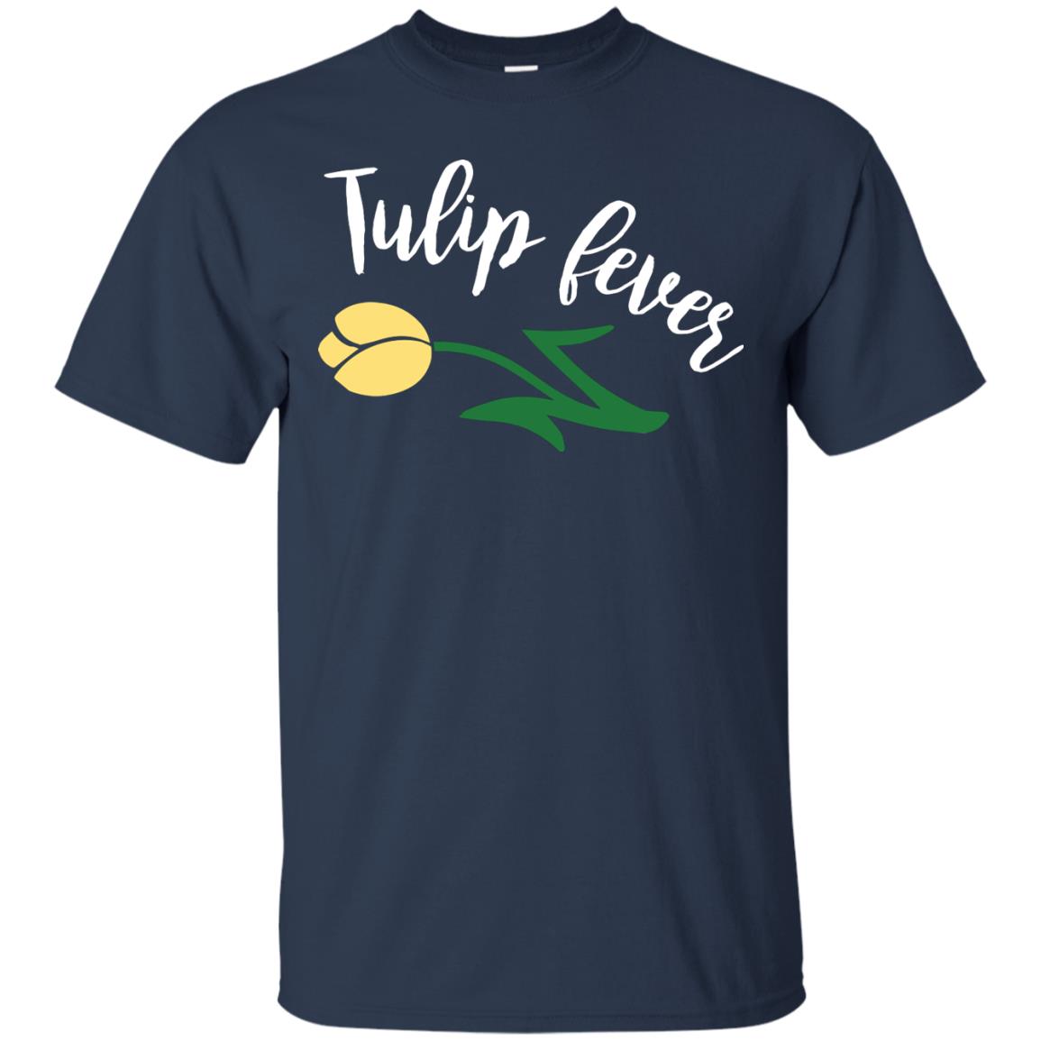 Tulip Fever Gardening T-shirt Navy