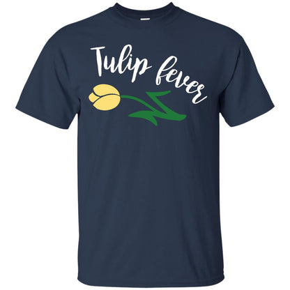 Tulip Fever Gardening T-shirt Navy