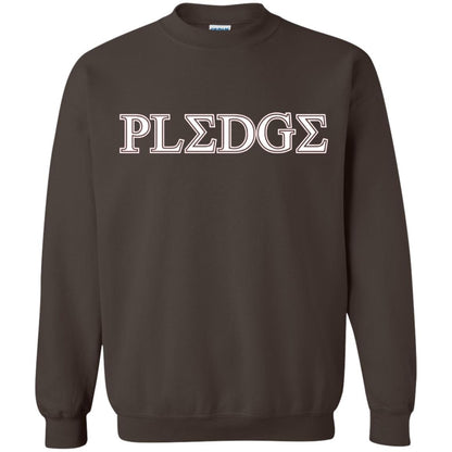 College Greek Life Pledge Fraternity Sorority Rush T-shirt Dark Chocolate