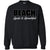 Black Bold And Beautiful ShirtG180 Gildan Crewneck Pullover Sweatshirt 8 oz.