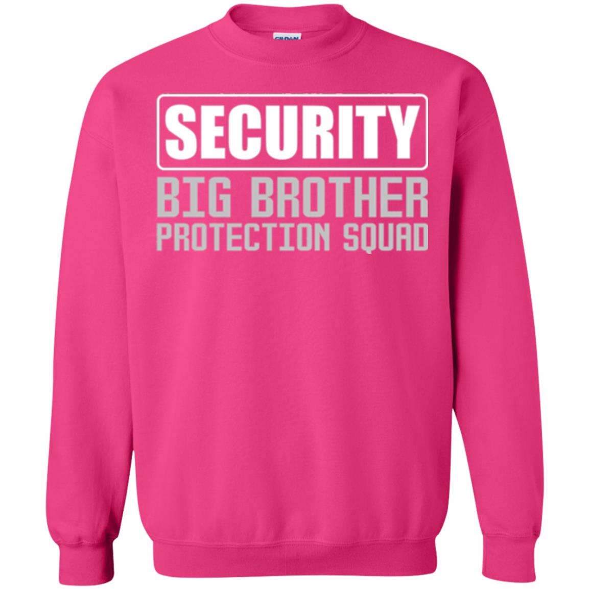 Family T-shirt Security Big Brother Protection Squad Heliconia