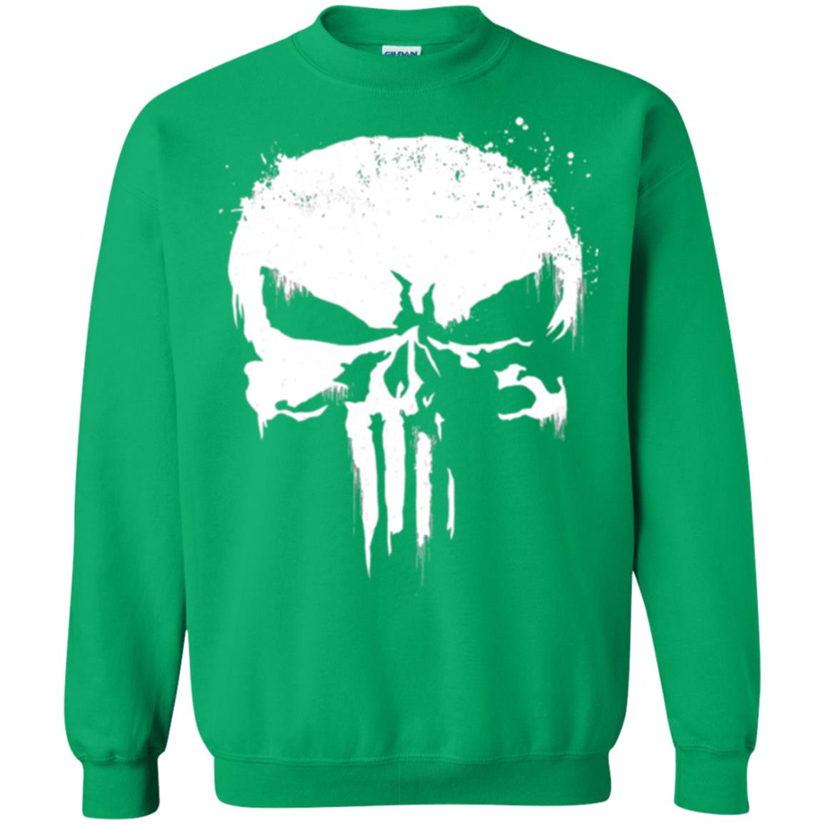 Skull T-shirt Irish Green