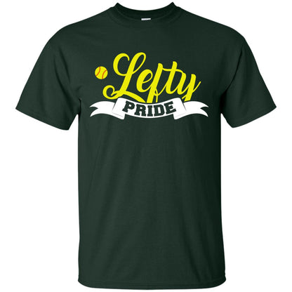 Lefty Pride Softball Shirt Forest
