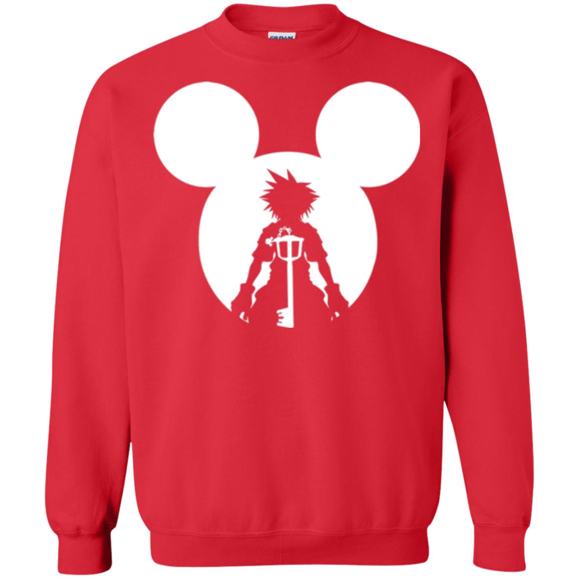 Mickey Lovers T-shirt Disney Kingdom Hearts Red