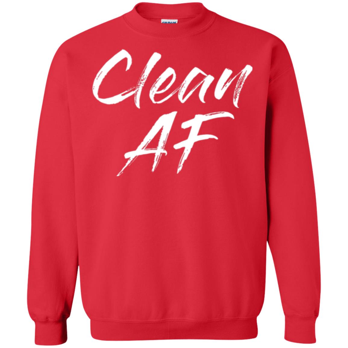 Clean Af T-shirt Red