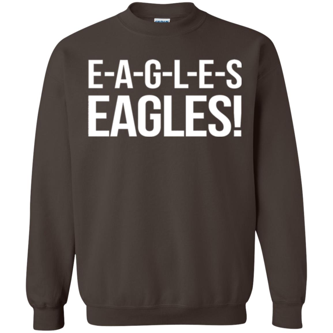 E-a-g-l-e-s Eagles Chant T-shirt Dark Chocolate