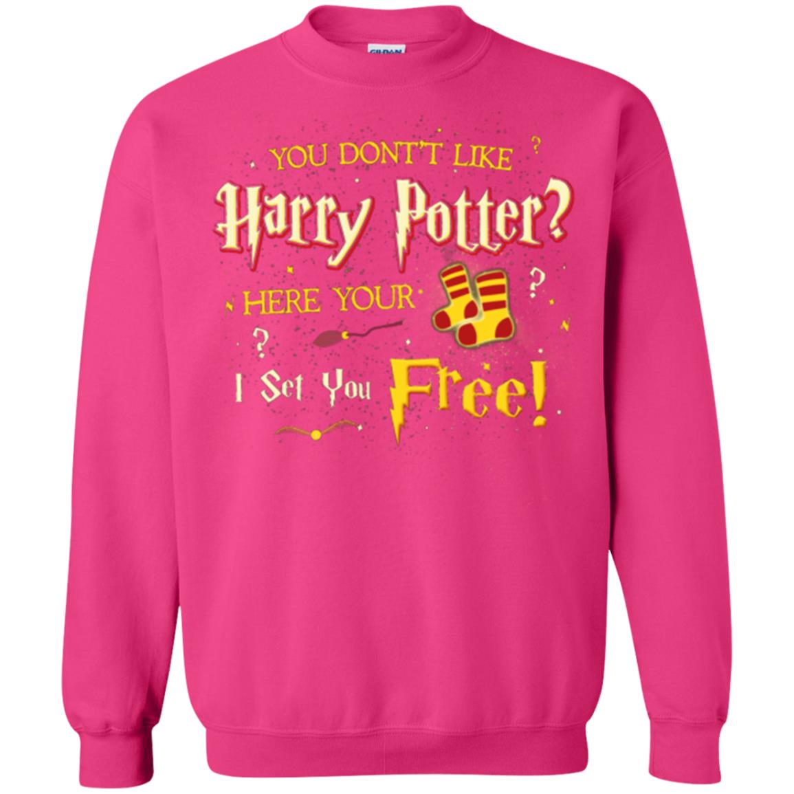 You Don_t Like Harry Potter Here Your I Set You Free Movie T-shirt Heliconia