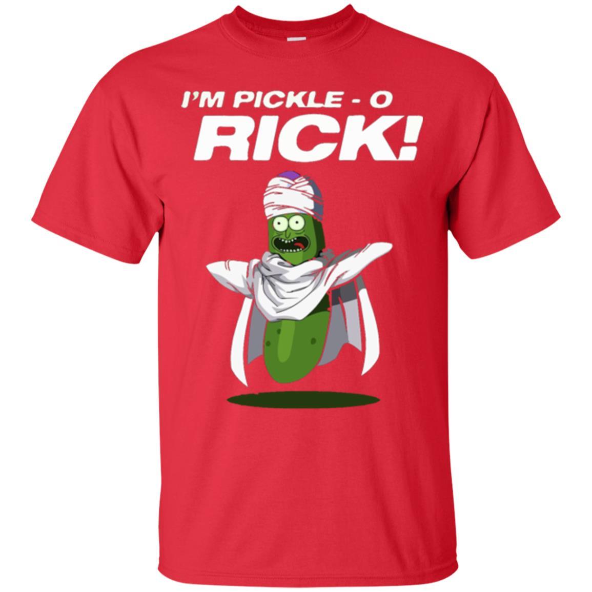 Rick Morty T-shirt I'm Pickle O Rick Red