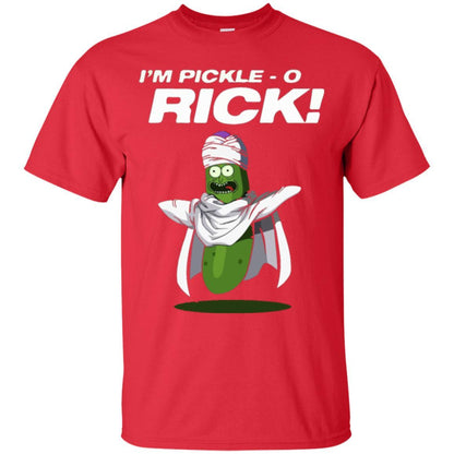 Rick Morty T-shirt I'm Pickle O Rick Red