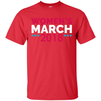 Women_s Right T-shirt Women_s March January 20 2018 Red