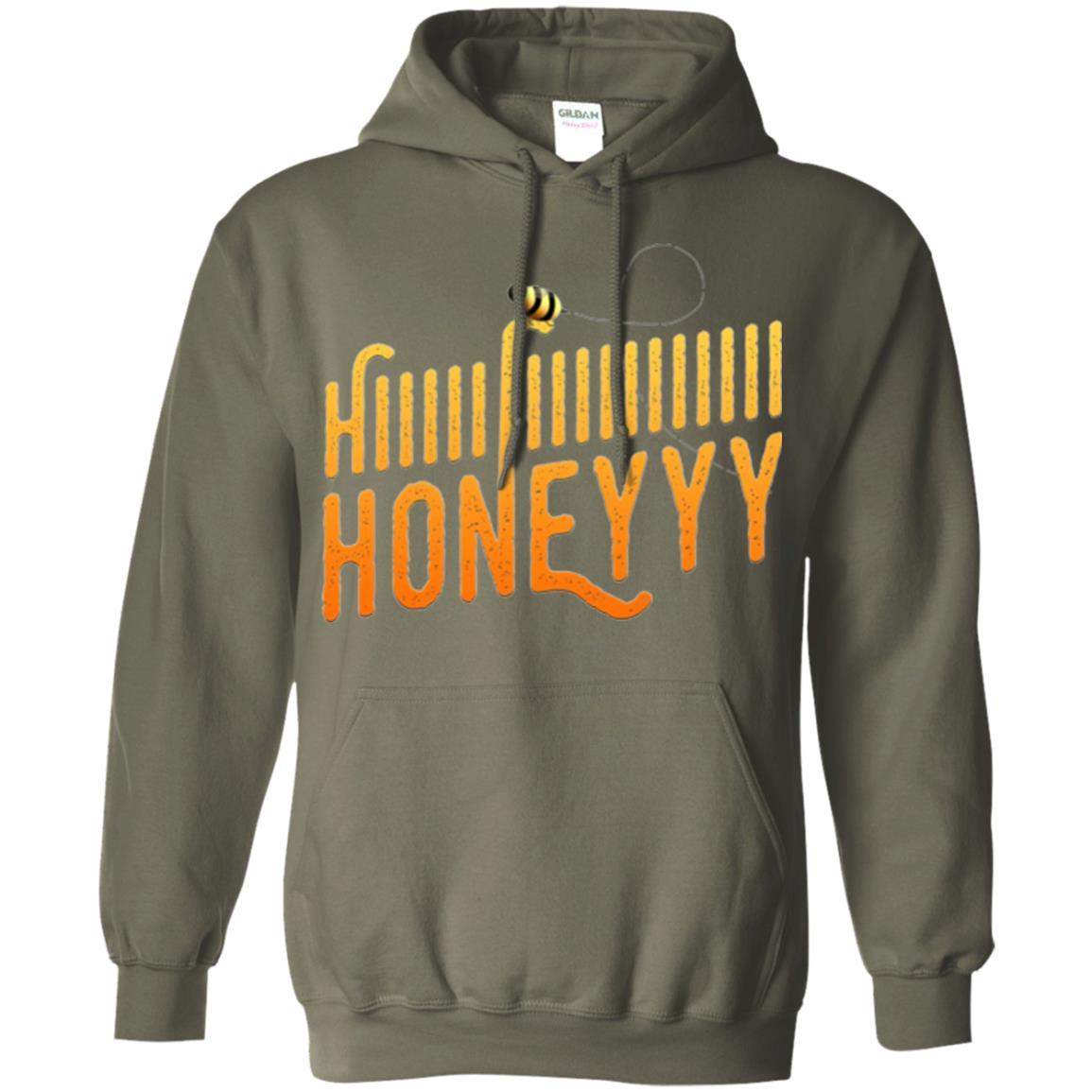 Bee T-shirt Hi Honey T-shirt Military Green