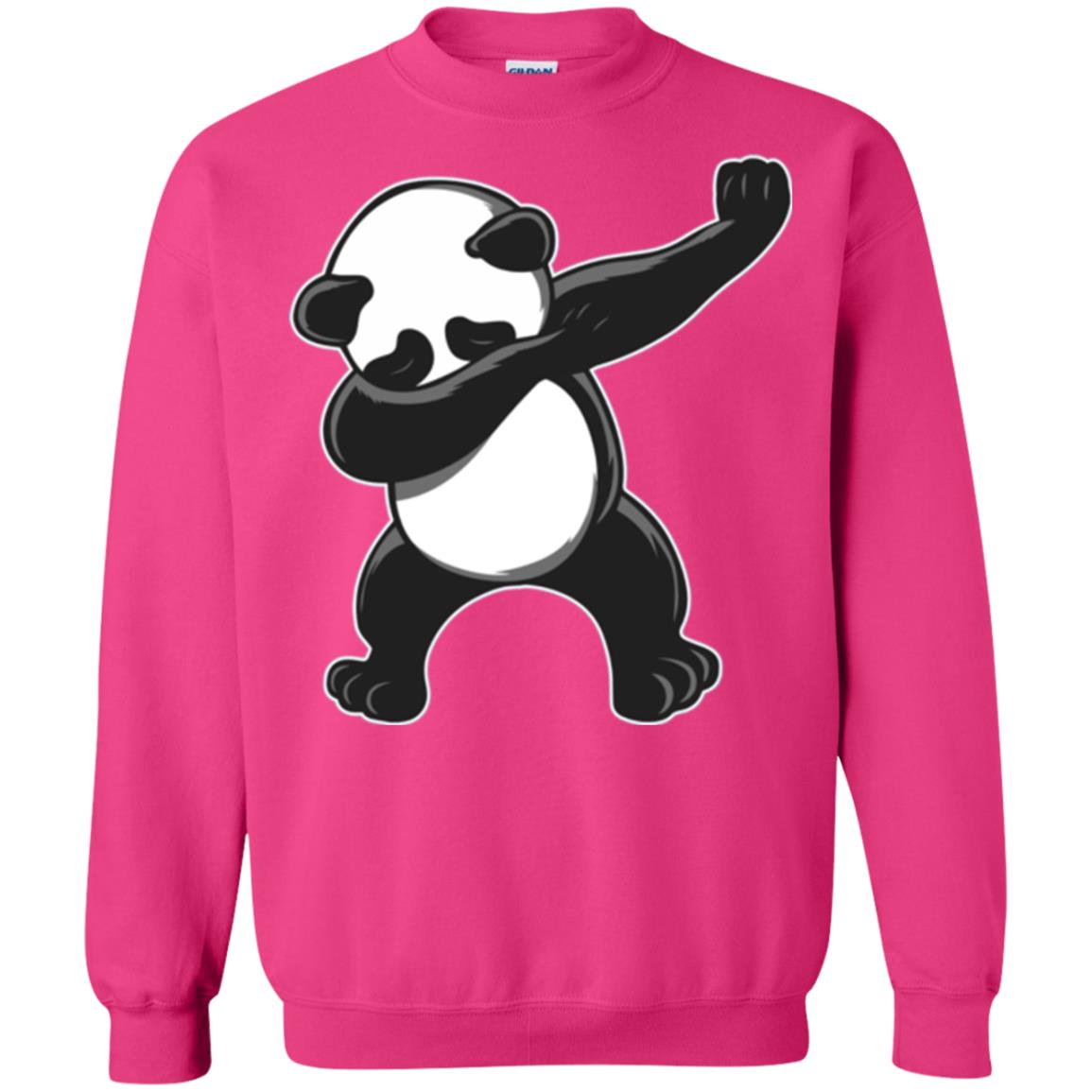 Funny Panda Dab T-shirt Cute Dabbing Panda Heliconia