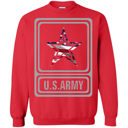 United States Army Original Us Flag T-shirt Red