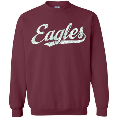 Eagles Mascot T-shirt Vintage Sports Name Maroon